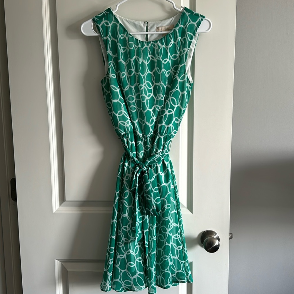 Green dress
